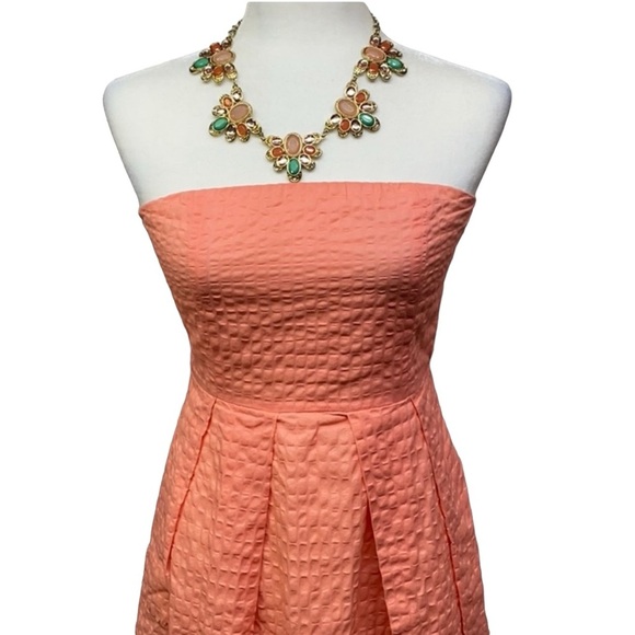 Strapless J Crew Fit & Flare Dress - Picture 3 of 6